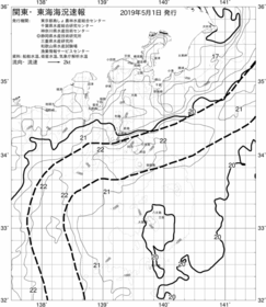 一都三県漁海況速報、関東・東海海況速報(2019/05/01)