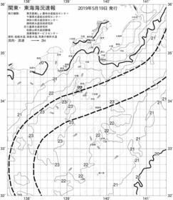 一都三県漁海況速報、関東・東海海況速報(2019/05/19)