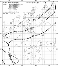 一都三県漁海況速報、関東・東海海況速報(2019/05/27)