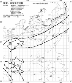 一都三県漁海況速報、関東・東海海況速報(2019/06/05)
