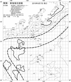一都三県漁海況速報、関東・東海海況速報(2019/06/07)
