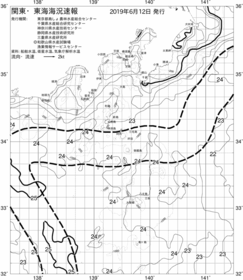 一都三県漁海況速報、関東・東海海況速報(2019/06/12)