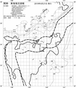 一都三県漁海況速報、関東・東海海況速報(2019/06/21)