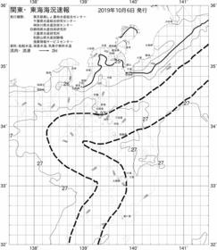 一都三県漁海況速報、関東・東海海況速報(2019/10/06)