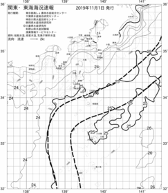 一都三県漁海況速報、関東・東海海況速報(2019/11/01)