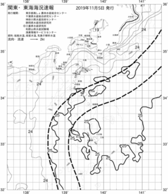 一都三県漁海況速報、関東・東海海況速報(2019/11/05)
