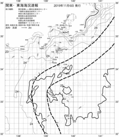 一都三県漁海況速報、関東・東海海況速報(2019/11/06)