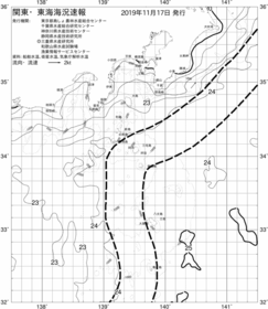 一都三県漁海況速報、関東・東海海況速報(2019/11/17)