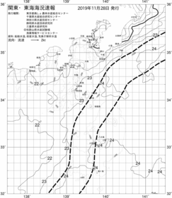 一都三県漁海況速報、関東・東海海況速報(2019/11/28)