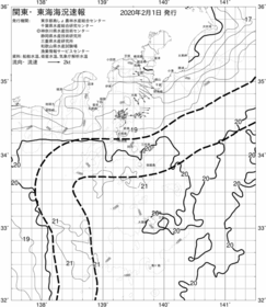 一都三県漁海況速報、関東・東海海況速報(2020/02/01)