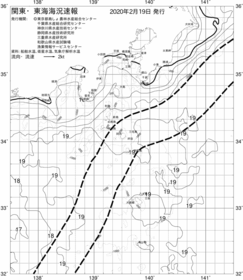 一都三県漁海況速報、関東・東海海況速報(2020/02/19)