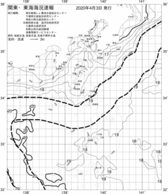 一都三県漁海況速報、関東・東海海況速報(2020/04/03)