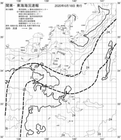 一都三県漁海況速報、関東・東海海況速報(2020/06/18)