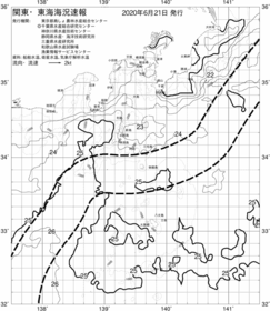 一都三県漁海況速報、関東・東海海況速報(2020/06/21)