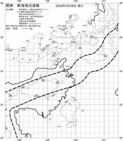 一都三県漁海況速報、関東・東海海況速報(2020/06/28)