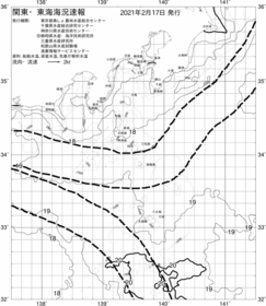 一都三県漁海況速報、関東・東海海況速報(2021/02/17)
