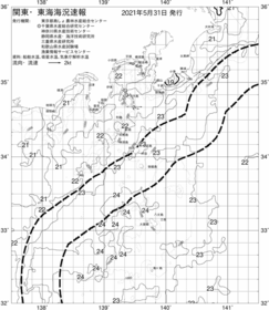 一都三県漁海況速報、関東・東海海況速報(2021/05/31)