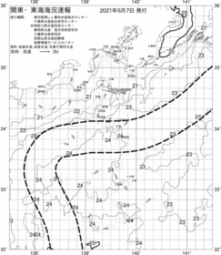 一都三県漁海況速報、関東・東海海況速報(2021/06/07)