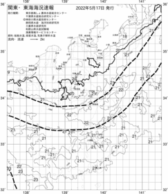 一都三県漁海況速報、関東・東海海況速報(2022/05/17)