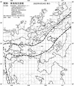 一都三県漁海況速報、関東・東海海況速報(2022/06/24)