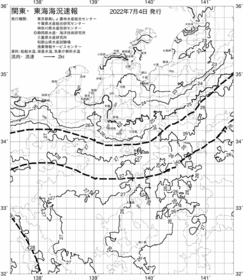 一都三県漁海況速報、関東・東海海況速報(2022/07/04)