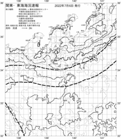 一都三県漁海況速報、関東・東海海況速報(2022/07/06)