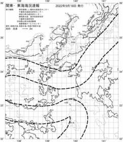 一都三県漁海況速報、関東・東海海況速報(2022/09/18)