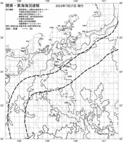 一都三県漁海況速報、関東・東海海況速報(2023/07/27)