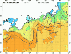 関東・東海海況速報/広域(2007/02/22)