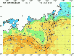 関東・東海海況速報/広域(2007/03/11)