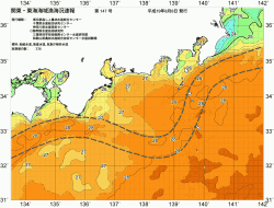 関東・東海海況速報/広域(2007/08/08)