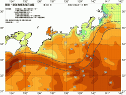 関東・東海海況速報/広域(2007/08/11)
