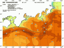 関東・東海海況速報/広域(2007/08/14)