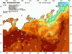 関東・東海海況速報/広域(2007/08/31)