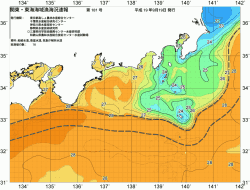 関東・東海海況速報/広域(2007/09/19)