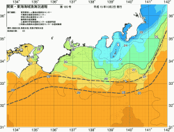 関東・東海海況速報/広域(2007/10/02)