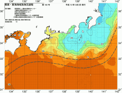 関東・東海海況速報/広域(2007/10/03)