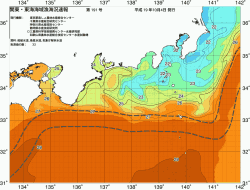 関東・東海海況速報/広域(2007/10/04)