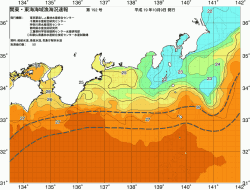 関東・東海海況速報/広域(2007/10/09)