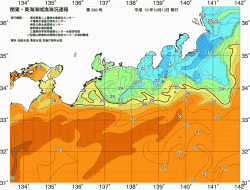 関東・東海海況速報/広域(2007/10/13)
