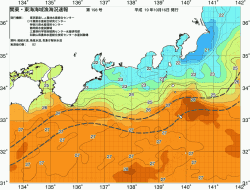 関東・東海海況速報/広域(2007/10/16)