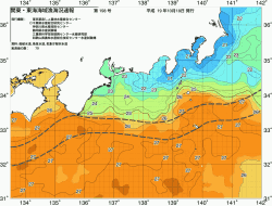 関東・東海海況速報/広域(2007/10/18)