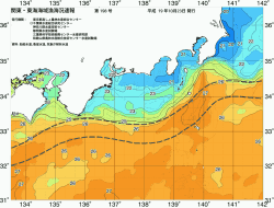 関東・東海海況速報/広域(2007/10/23)