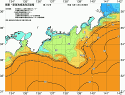 関東・東海海況速報/広域(2007/11/12)