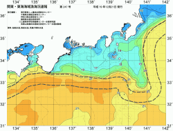 関東・東海海況速報/広域(2007/12/21)