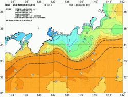 関東・東海海況速報/広域(2008/01/10)