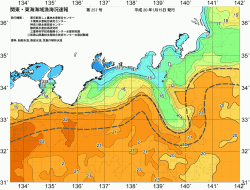 関東・東海海況速報/広域(2008/01/15)