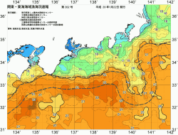 関東・東海海況速報/広域(2008/01/22)