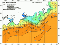 関東・東海海況速報/広域(2008/02/13)