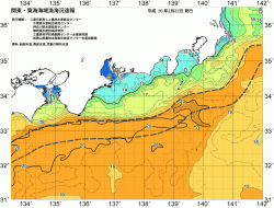 関東・東海海況速報/広域(2008/02/22)